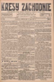 Kresy Zachodnie: pismo poświęcone obronie interesów narodowych na zachodnich ziemiach Polski 1927.07.31 R.5 Nr173
