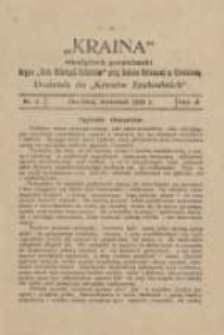 Kraina: dwutygodnik gospodarski: oficjalny organ "Koła Młodych Rolników" przy Szkole Rolniczej w Chodzieży: dodatek do "Kresów Zachodnich" 1929.04 R.2 Nr4