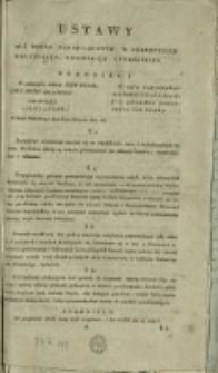 Ustawy dla szkół parafiialnych w Guberniiach wołyńskiey, kiiowskiey i podolskiey
