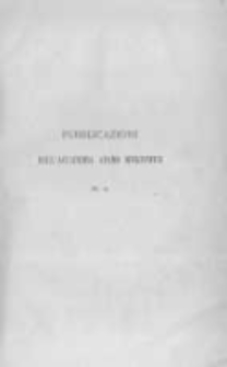Adunanza solenne dell'Accademia Adamo Mickiewicz tenuta a Bologna il 28 Novembre 1880 e Relazione sullo stato della sua biblioteca