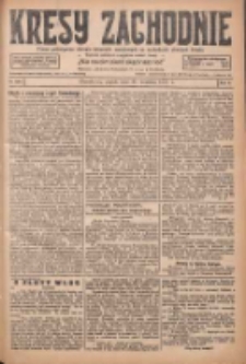 Kresy Zachodnie: pismo poświęcone obronie interesów narodowych na zachodnich ziemiach Polski 1927.09.30 R.5 Nr224