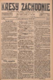 Kresy Zachodnie: pismo poświęcone obronie interesów narodowych na zachodnich ziemiach Polski 1927.11.23 R.5 Nr268