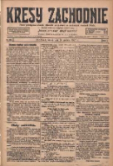 Kresy Zachodnie: pismo poświęcone obronie interesów narodowych na zachodnich ziemiach Polski 1927.12.20 R.5 Nr290