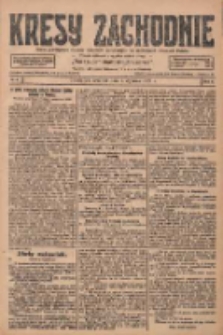 Kresy Zachodnie: pismo poświęcone obronie interesów narodowych na zachodnich ziemiach Polski 1928.01.05 R.6 Nr4