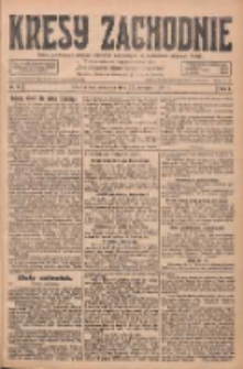Kresy Zachodnie: pismo poświęcone obronie interes&oacute;w narodowych na zachodnich ziemiach Polski 1928.01.22 R.6 Nr18