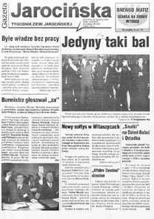Gazeta Jarocińska 1999.01.22 Nr3(433)