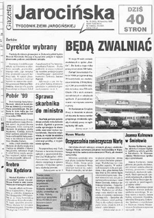 Gazeta Jarocińska 1999.04.16 Nr15(445)