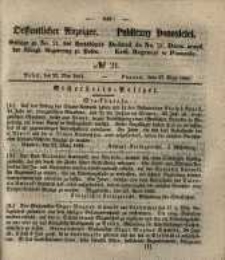Oeffentlicher Anzeiger. 1851.05.27 Nro.21