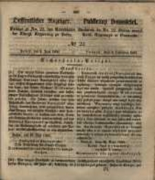 Oeffentlicher Anzeiger. 1851.06. 03 Nro.22