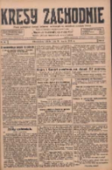 Kresy Zachodnie: pismo poświęcone obronie interes&oacute;w narodowych na zachodnich ziemiach Polski 1928.03.24 R.6 Nr70