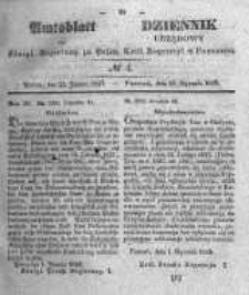 Amtsblatt der Königlichen Regierung zu Posen. 1843.01.24 Nro.4