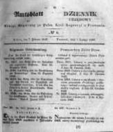 Amtsblatt der Königlichen Regierung zu Posen. 1843.02.07 Nro.6
