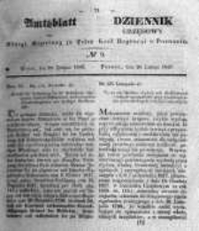 Amtsblatt der Königlichen Regierung zu Posen. 1843.02.28 Nro.9