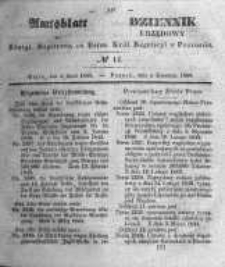Amtsblatt der K&ouml;niglichen Regierung zu Posen. 1843.04.04 Nro.14