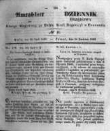 Amtsblatt der Königlichen Regierung zu Posen. 1843.04.18 Nro.16