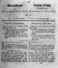 Amtsblatt der Königlichen Regierung zu Posen. 1843.06.01 Nro.22
