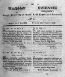 Amtsblatt der K&ouml;niglichen Regierung zu Posen. 1843.06.08 Nro.23