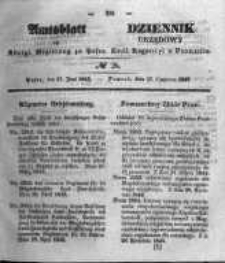 Amtsblatt der Königlichen Regierung zu Posen. 1843.06.29 Nro.26