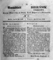 Amtsblatt der Königlichen Regierung zu Posen. 1843.07.27 Nro.30