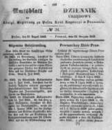 Amtsblatt der Königlichen Regierung zu Posen. 1843.08.24 Nro.34