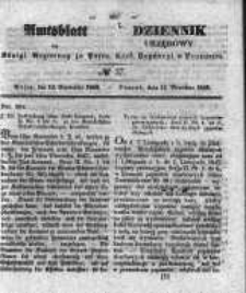 Amtsblatt der Königlichen Regierung zu Posen. 1843.09.14 Nro.37