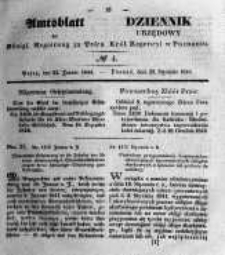 Amtsblatt der Königlichen Regierung zu Posen. 1844.01.23 Nro.4