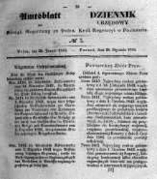Amtsblatt der Königlichen Regierung zu Posen. 1844.01.30 Nro.5