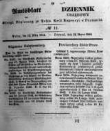 Amtsblatt der Königlichen Regierung zu Posen. 1844.03.12 Nro.11