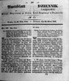 Amtsblatt der Königlichen Regierung zu Posen. 1844.03.26 Nro.13