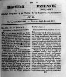 Amtsblatt der Königlichen Regierung zu Posen. 1844.04.02 Nro.14