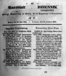 Amtsblatt der Königlichen Regierung zu Posen. 1844.06.18 Nro.25