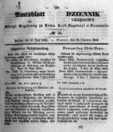 Amtsblatt der Königlichen Regierung zu Posen. 1844.06.25 Nro.26