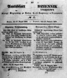 Amtsblatt der Königlichen Regierung zu Posen. 1844.08.27 Nro.35