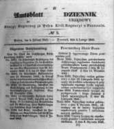 Amtsblatt der Königlichen Regierung zu Posen. 1845.02.04 Nro.5