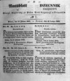Amtsblatt der Königlichen Regierung zu Posen. 1845.02.18 Nro.7