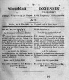 Amtsblatt der Königlichen Regierung zu Posen. 1845.03.04 Nro. 9