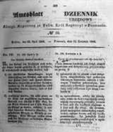 Amtsblatt der Königlichen Regierung zu Posen. 1845.04.22 Nro.16