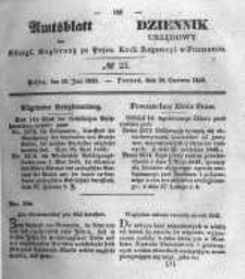 Amtsblatt der Königlichen Regierung zu Posen. 1845.06.10 Nro.23