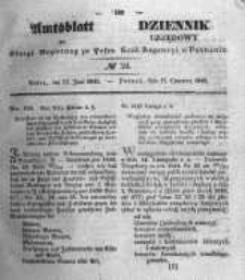 Amtsblatt der Königlichen Regierung zu Posen. 1845.06.17 Nro.24