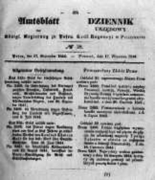 Amtsblatt der Königlichen Regierung zu Posen. 1844.09.17 Nro.38