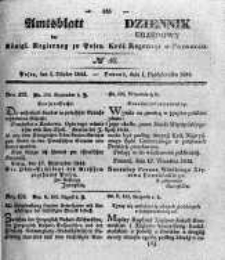 Amtsblatt der Königlichen Regierung zu Posen. 1844.10.01 Nro.40