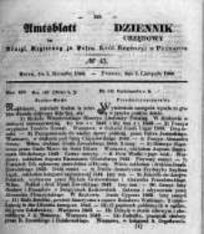 Amtsblatt der Königlichen Regierung zu Posen. 1844.11.05 Nro.45