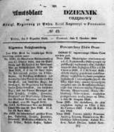 Amtsblatt der Königlichen Regierung zu Posen. 1844.12.03 Nro.49