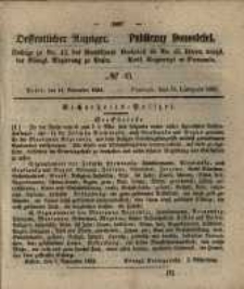 Oeffentlicher Anzeiger. 1851.11.11 Nro.45