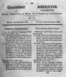 Amtsblatt der Königlichen Regierung zu Posen. 1845.08.19 Nro.33