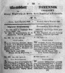 Amtsblatt der Königlichen Regierung zu Posen. 1845.09.09 Nro.36