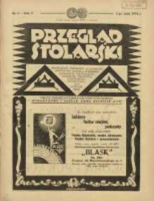Przegląd Stolarski: dwutygodnik poświęcony zagadnieniom architektury wnętrz a mianowicie: stolarstwu, rzeźbiarstwu, tapicerstwu, tokarstwu, koszykarstwu, zdobnictwu oraz handlowi mebli: organ Związku Polskich Cechów Stolarskich 1931.05.01 R.5 Nr9