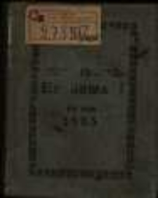 Przewodnik Krakowski na rok 1835 obejmujący w sobie kalendarz rzymski, ruski, żydowski i mahometański; genealogiją panujących w Europie; schematyzm wszelkich władz krajowych wolnego miasta Krakowa; rys historyczno-statystyczny teg&oacute;ż kraju z opisaniem topograficznem stolicy; wykaziciel, ułatwiajacy przyjemny pobyt w Krakowie; i rozmaitości krakowskie.