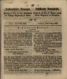 Oeffentlicher Anzeiger. 1854.05.09 Nro.19
