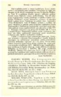 Hahlweg Werner, Das Kriegswesen der Stadt Danzing I. Die Grundzuge der Danziger Wehrverfassung 1454-1793. Berlin 1937; Klatt Tessa, Königin Luise von Preussen in der Zeit der Napoleonischen Kriege, Berlin 1938; Mailahn Wolfgang, Napoleon in der englischen Geschichtsschreibung von den Zeitgenossen bis zur Gegenwart, Berlin 1937